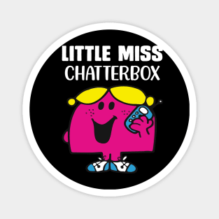 LITTLE MISS CHATTERBOX Magnet